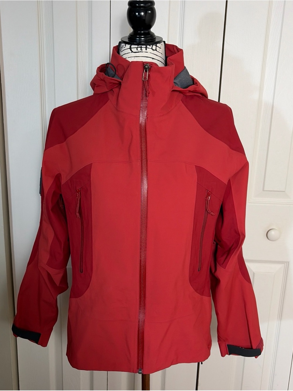 Vintage Arc'teryx Sidewinder AR Gore-Tex Jacket Women PS Tigerlily Recco Orange